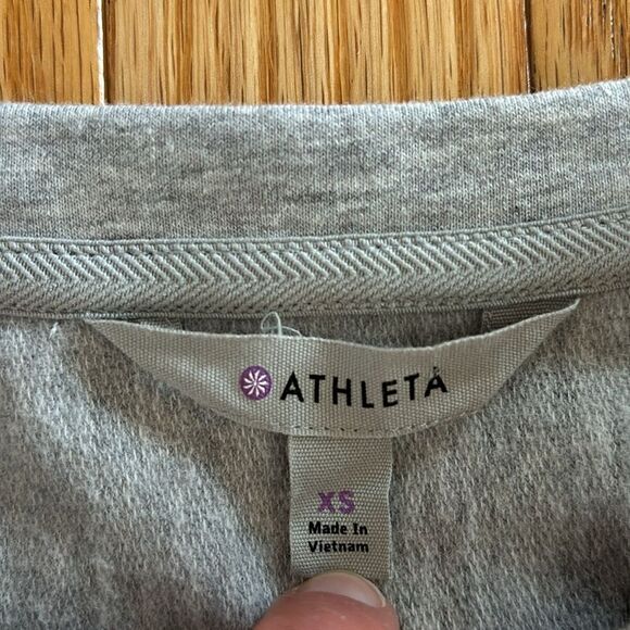 Athleta Selinas Sweatshirt Dress Gray Size Women’s XS‎ - Picture 5 of 8